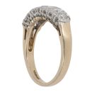 9ct Yellow Gold 0.50ct Brilliant Cut Diamond Half Eternity Ring