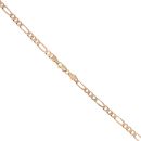 9ct Yellow Gold Figaro Chain 24"