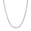 Sterling Silver Solid 2.5mm Byzantine Chain