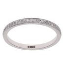 18ct White Gold 0.31ct Brilliant Cut Diamond Full Eternity Ring
