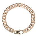 9ct Yellow Gold Curb Bracelet 9.5"