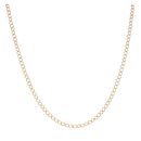 9ct Yellow Gold Curb Chain 18"