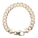 9ct Yellow Gold Curb Bracelet 8"
