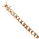 9ct Yellow Gold Curb Bracelet 8"