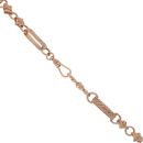 9ct Rose Gold Fancy T-Bar Chain 24"