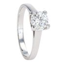 18ct White Gold 1.00ct Diamond Solitaire Ring
