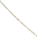 9ct Yellow Gold Figaro Chain 22"