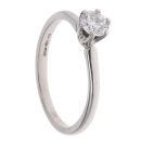 Platinum Brilliant Cut 0.40ct Diamond Solitaire Ring