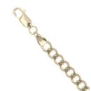 9ct Yellow Gold Curb Bracelet 8.5"