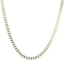 9ct Yellow Gold Curb Chain 20"