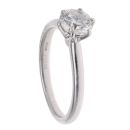 Platinum 1.00ct Diamond Solitaire Ring