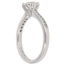 Platinum 1.00ct Brilliant Cut Diamond Solitaire Ring