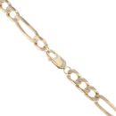 9ct Yellow Gold Figaro Chain 22"