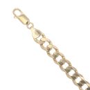 9ct Yellow Gold Curb Bracelet 8"