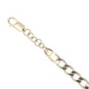 9ct Yellow Gold Curb Bracelet 8"