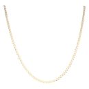 9ct Yellow Gold Flat Mariner Chain 18"