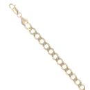9ct Yellow Gold Curb Bracelet 8"