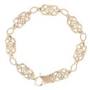 9ct Yellow Gold Celtic Knots Bracelet 8"