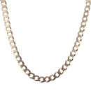 9ct Yellow Gold Curb Chain 20"
