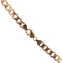 9ct Yellow Gold Curb Chain 18"