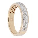 9ct Yellow Gold Approx. 0.51ct Diamond Eternity Ring by Anya Belle