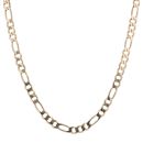 9ct Yellow Gold Figaro Chain 24"