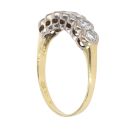 18ct Yellow Gold 0.50ct Brilliant Cut Diamond Half Eternity Ring