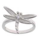 Tiffany & Co. 18ct White Gold 0.10ct Diamond Dragonfly Ring