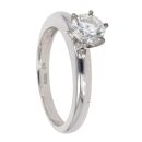 9ct White Gold 0.75ct Diamond Solitaire Ring