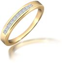 18ct Yellow Gold 0.25ct Diamond Eternity Ring
