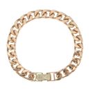 9ct Yellow Gold Curb Bracelet 8"
