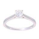 Platinum 0.50ct Diamond Solitaire Ring