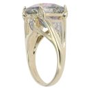 9ct Yellow Gold Mystic Topaz Single Stone Ring