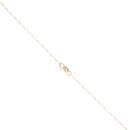 9ct Yellow Gold 0.20ct Diamond Fancy Pendant And Chain 18"