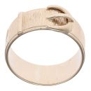 9ct Yellow Gold Buckle Ring