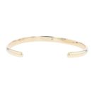 9ct Yellow Gold Plain Torque Bangle