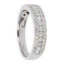 9ct White Gold 0.76ct Diamond Eternity Ring by Anya Belle