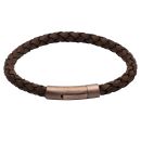 Dark Brown Leather Bracelet