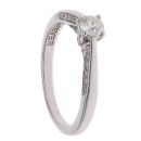 18ct White Gold 0.40ct Diamond Solitaire Ring