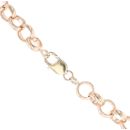 9ct Yellow Gold Plain Belcher Chain 22"
