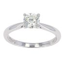 Platinum 0.75ct Diamond Solitaire Ring
