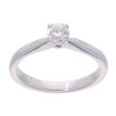 18ct White Gold 0.33ct Diamond Solitaire Ring