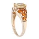 9ct Yellow Gold Citrine Dress Ring