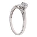 18ct White Gold 0.50ct Brilliant Cut Diamond Solitaire Ring