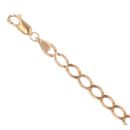 9ct Yellow Gold Curb Bracelet 8.5"