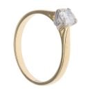 18ct Yellow Gold 0.50ct Diamond Solitaire Ring
