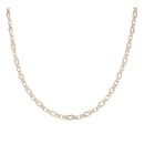 9ct Yellow Gold Fancy Chain 18"