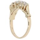 9ct Yellow Gold Cubic Zirconia Five Stone Ring