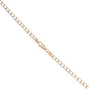 9ct Yellow Gold Square Curb Chain 18"