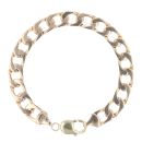 9ct Yellow Gold Curb Bracelet 8.5"